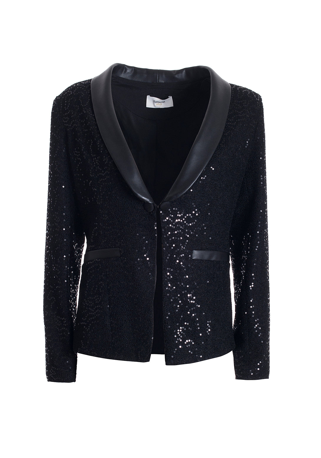 Blazer tight fit with shiny sequins