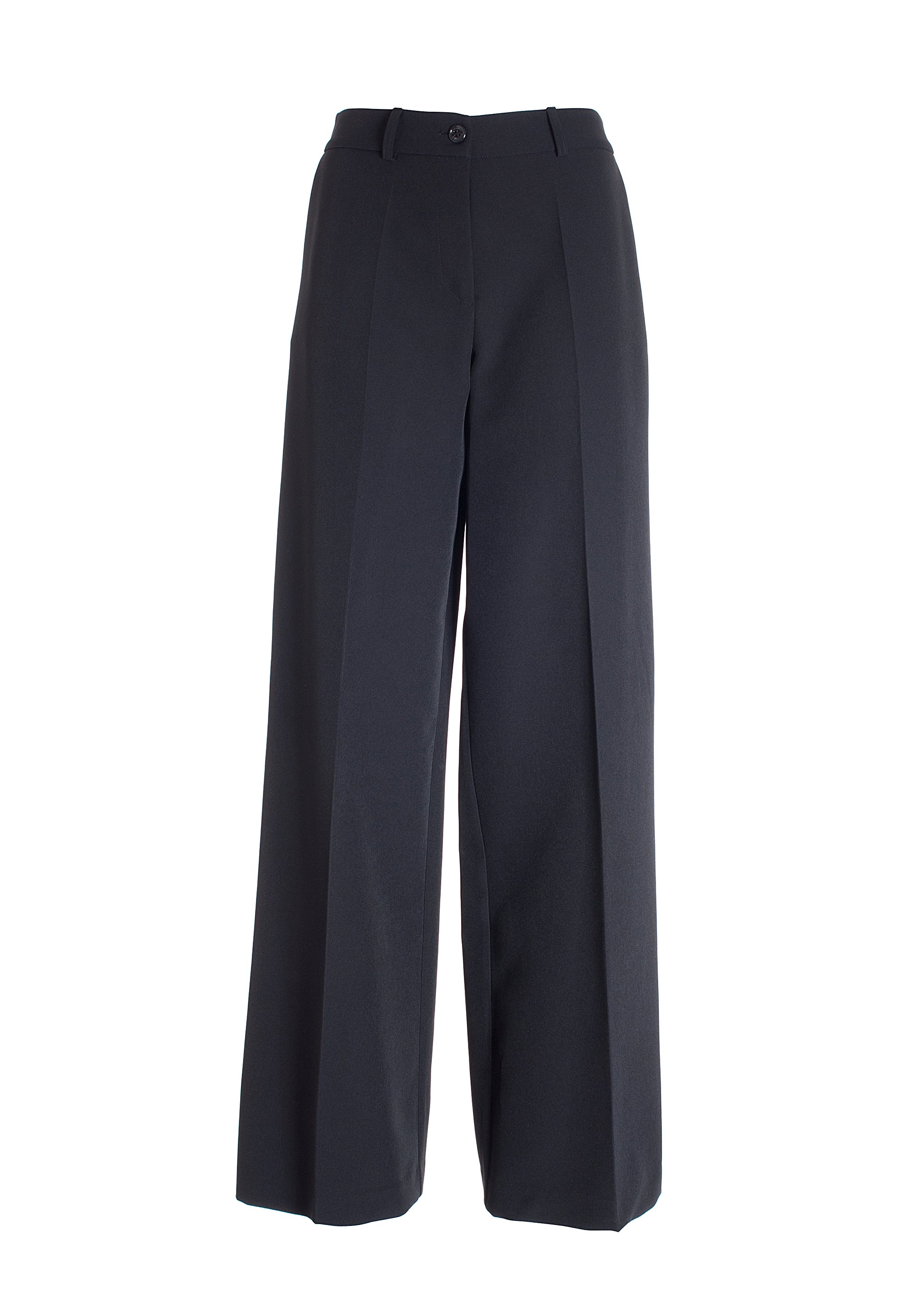 Palazzo pant flare made in technical fabric Fracomina FQ21WV3013W43901-053_06