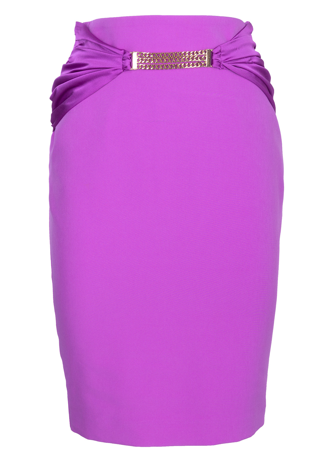 Sheath skirt slim fit made in technical fabric Fracomina FQ22WG1002W42901
