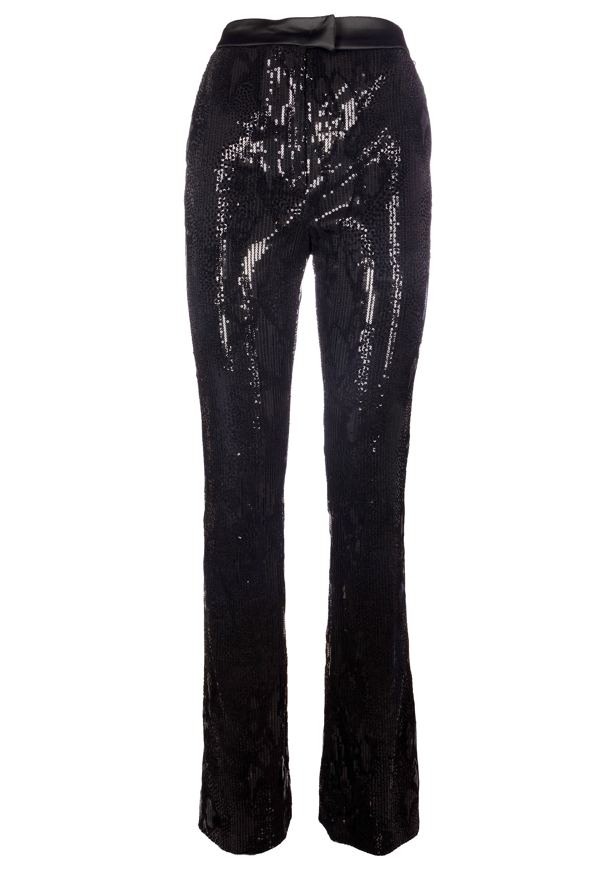 Pant bootcut with geometric pattern Fracomina FQ22WVA003W53601-053