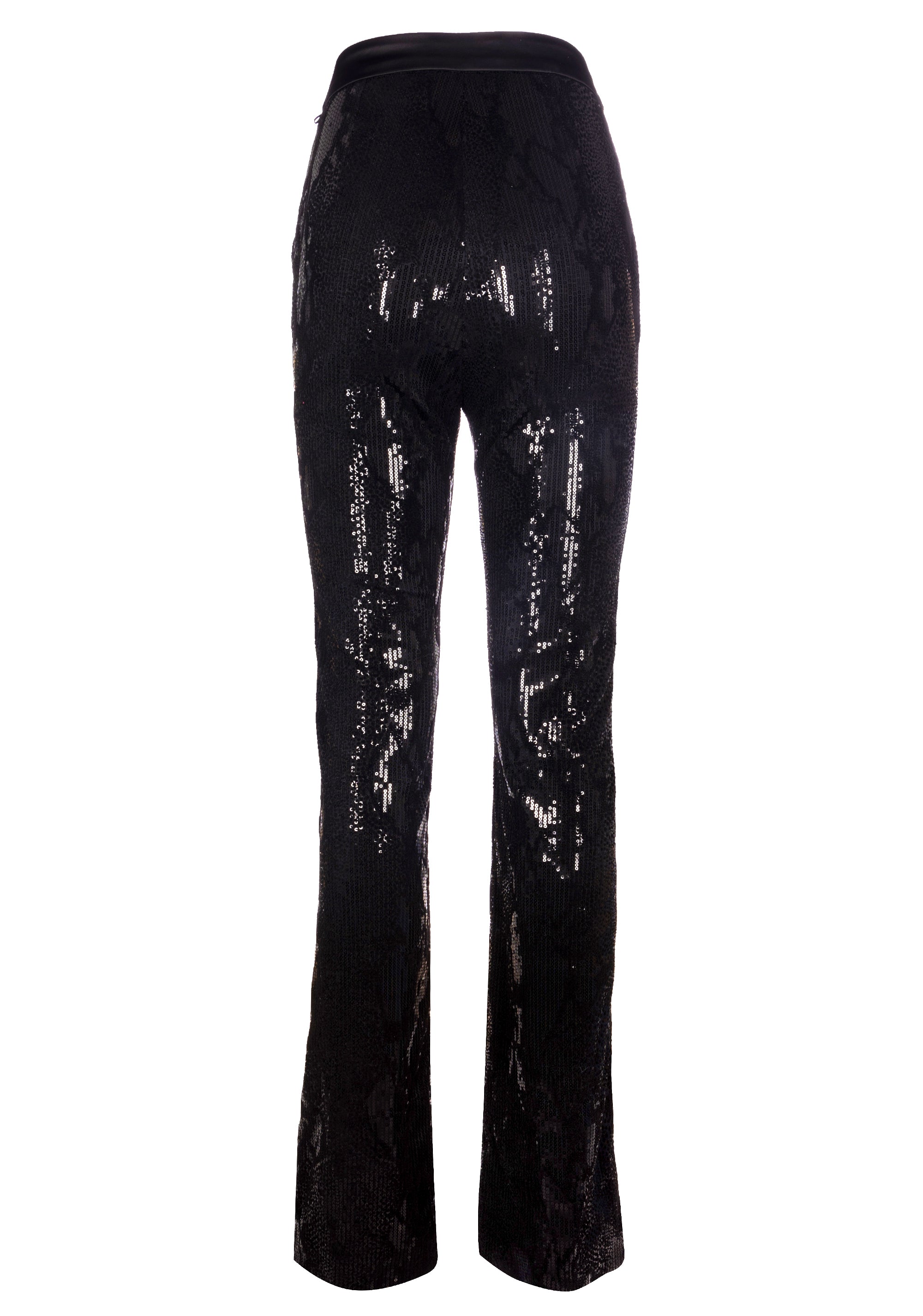 Pant bootcut with geometric pattern Fracomina FQ22WVA003W53601-053_2