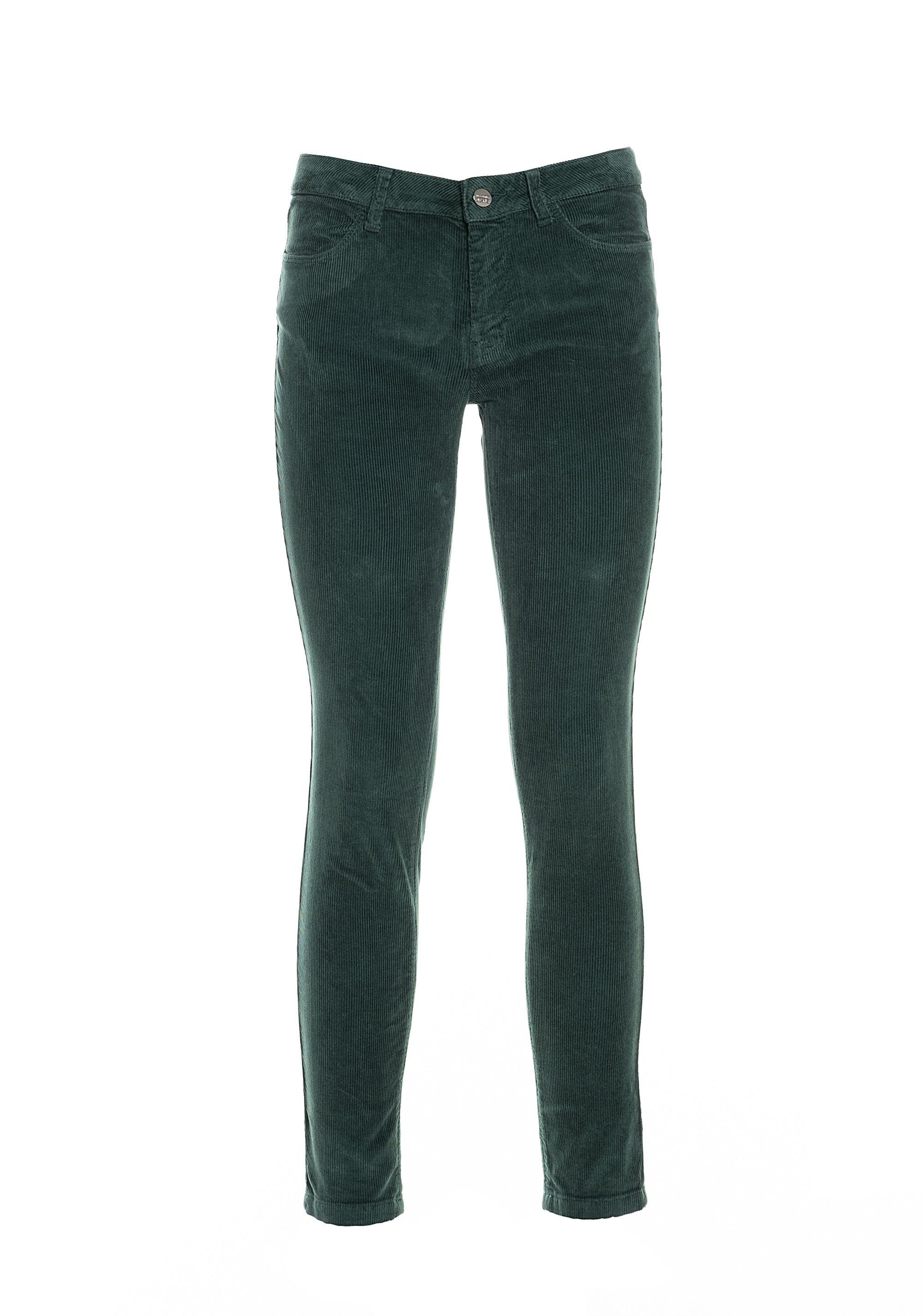 Pant skinny fit made in needlecord velvet Fracomina FR19FPCKATY11____119_06