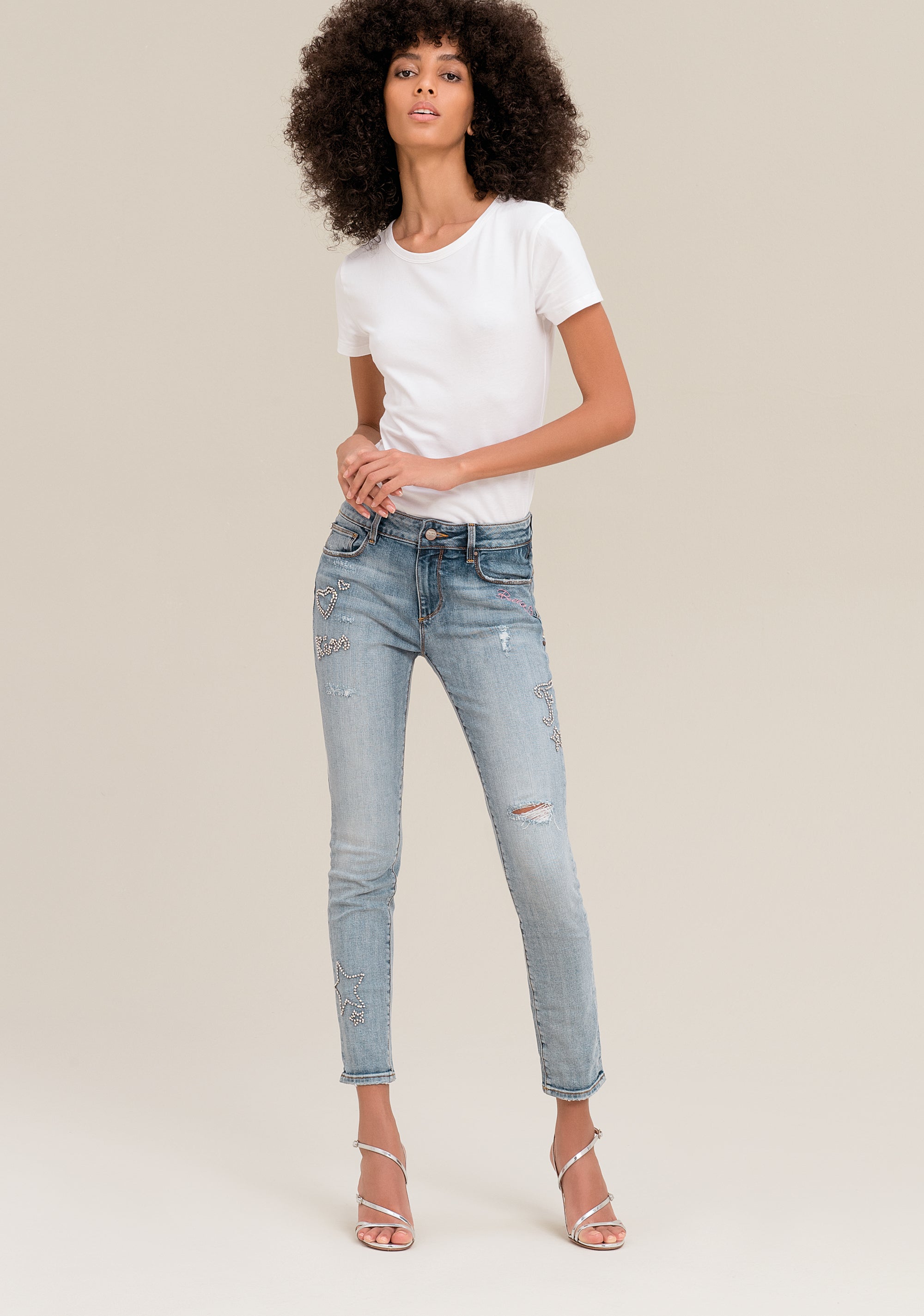 Jeans Bella Perfect Shape Destroyed Fracomina FR20SPJBELLA8____437_01