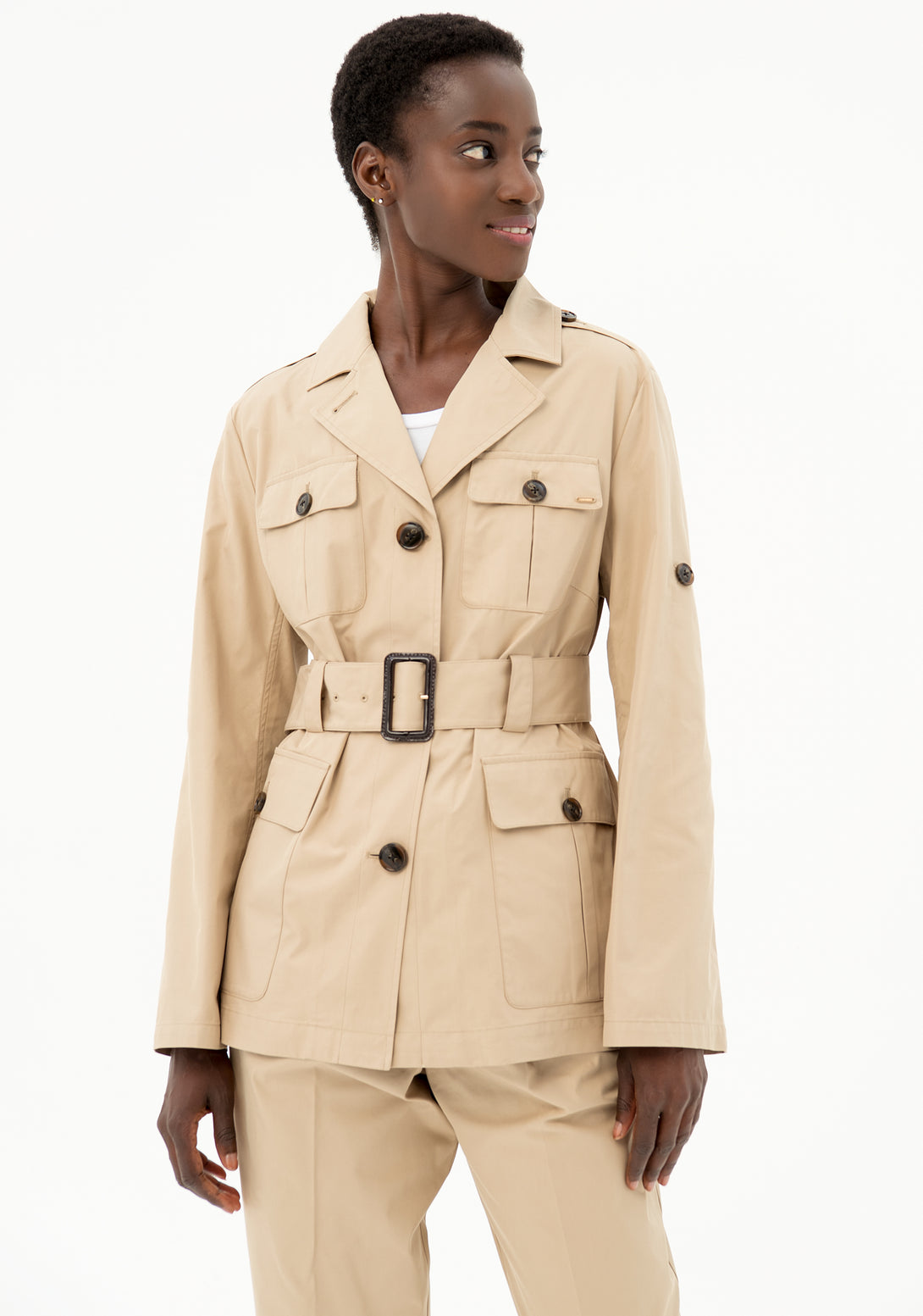 Saharan jacket regular fit with pockets