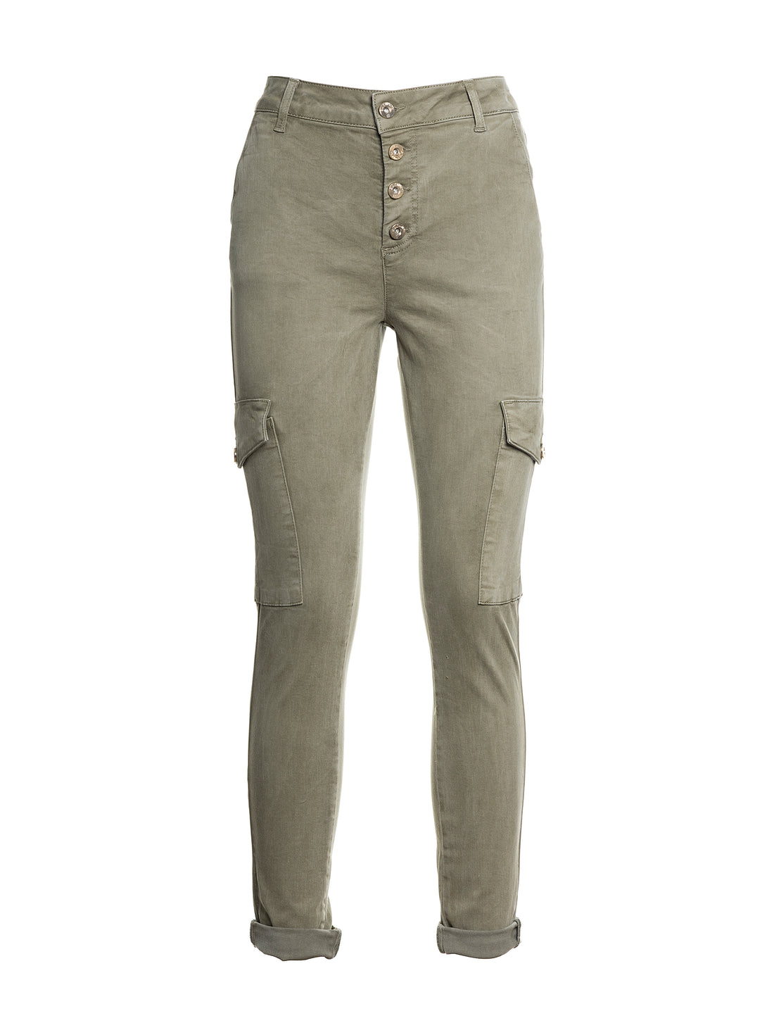 Cargo pant slim fit with big pockets