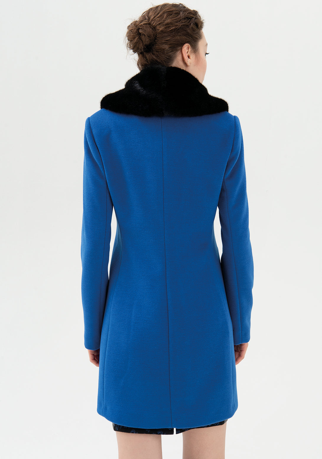 Coat regular fit middle length