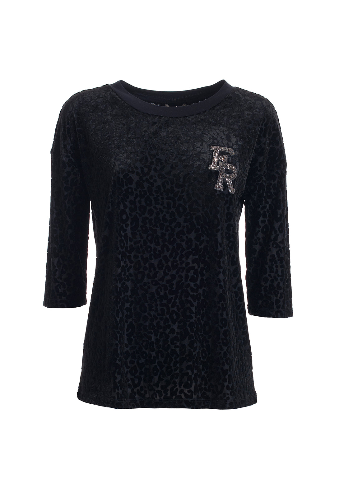 T-shirt wide fit with animalier pattern