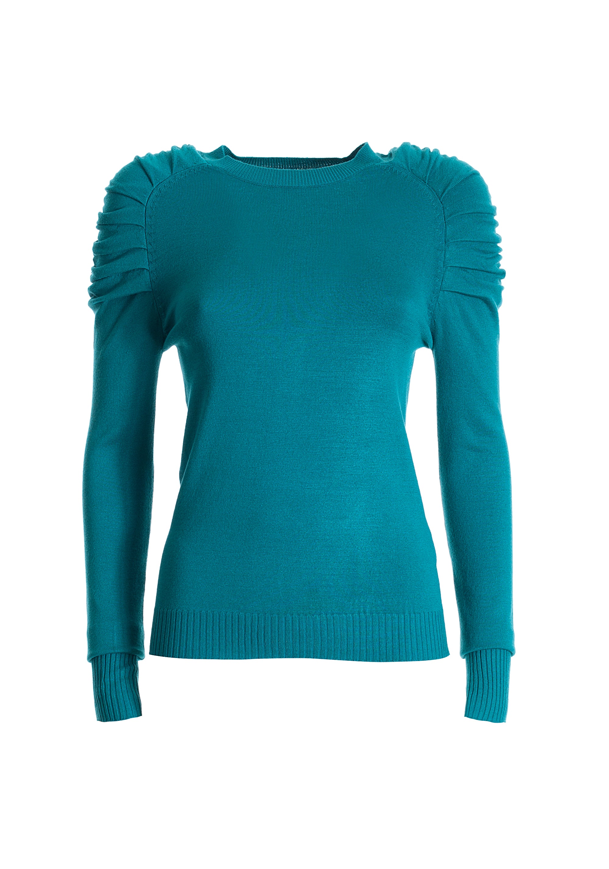 Knitwear tight fit with long sleeves and curls at the shoulders Fracomina FR21WT7010K41301-223_06