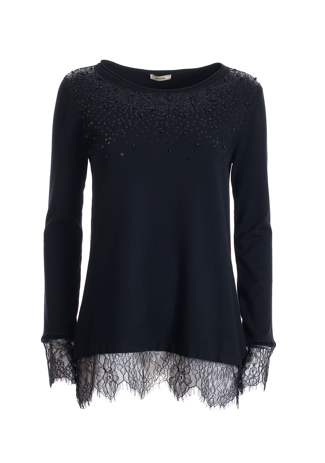 Knitwear wide fit with sequins