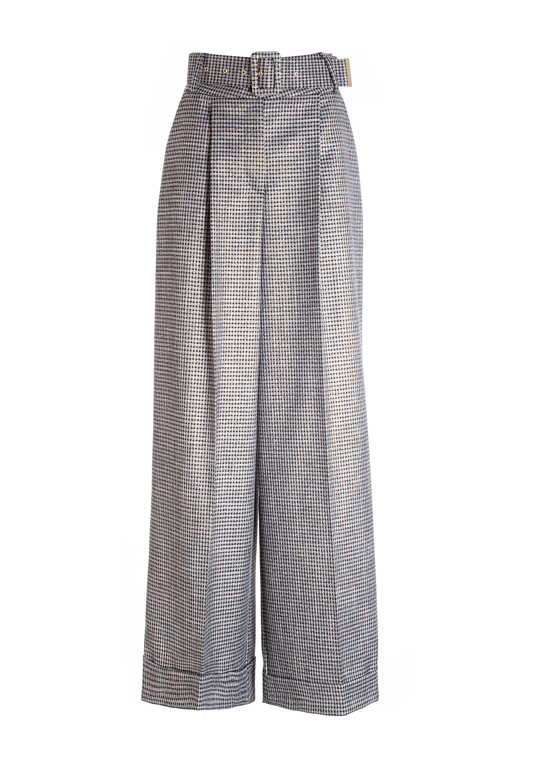 Palazzo pant wide fit made in tweed