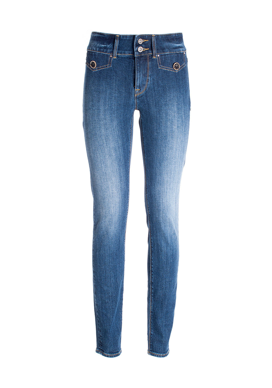 Leggings skinny fit denim with middle wash