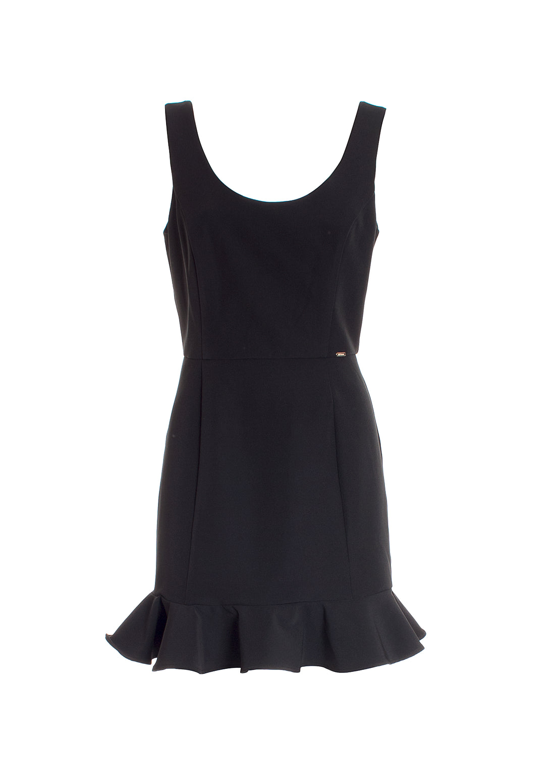 Dress tight fit made in technical fabric with no sleeves