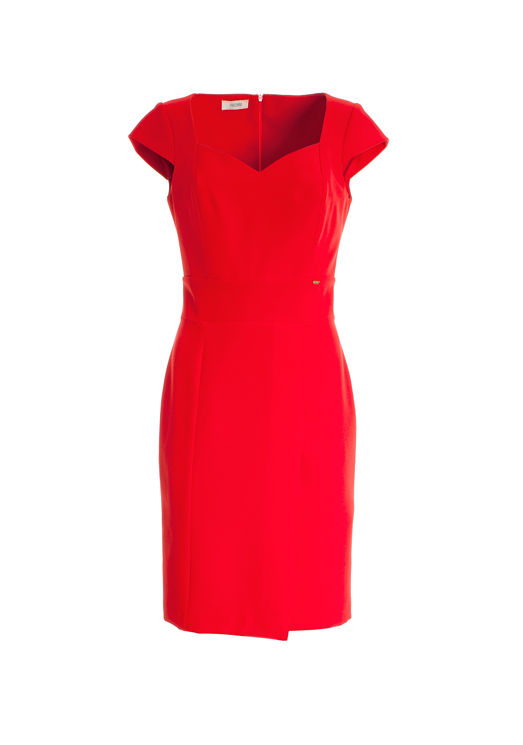 Sheath dress tight fit made in technical fabric Fracomina FR22SD2007W42901-234_6