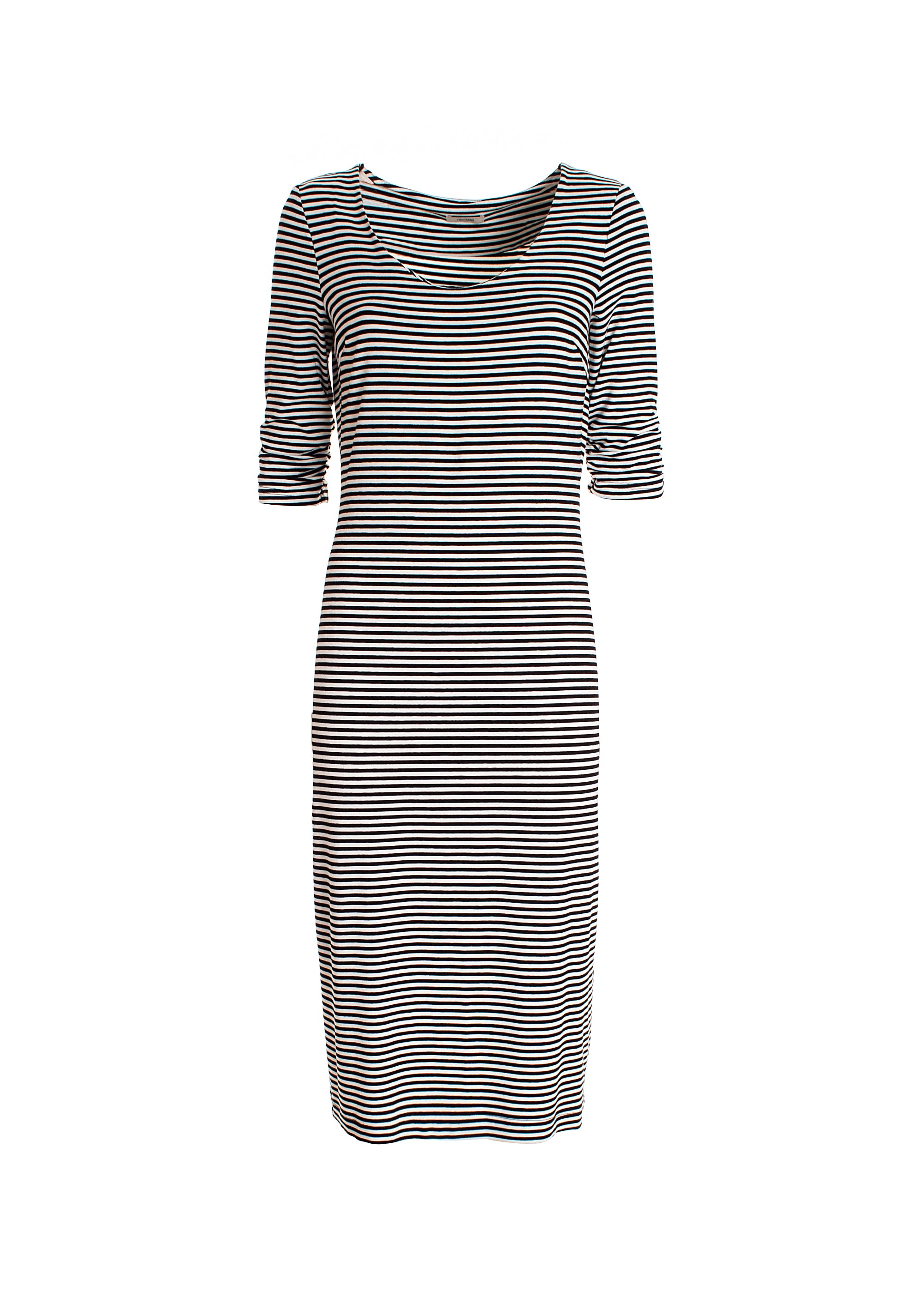 Dress tight fit, middle length, made in striped jersey Fracomina FR22SD2019J451N8-060_6