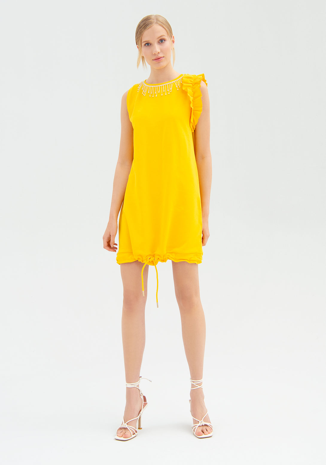 Mini dress regular fit made in fleece Fracomina FR22SD6006F43201-300
