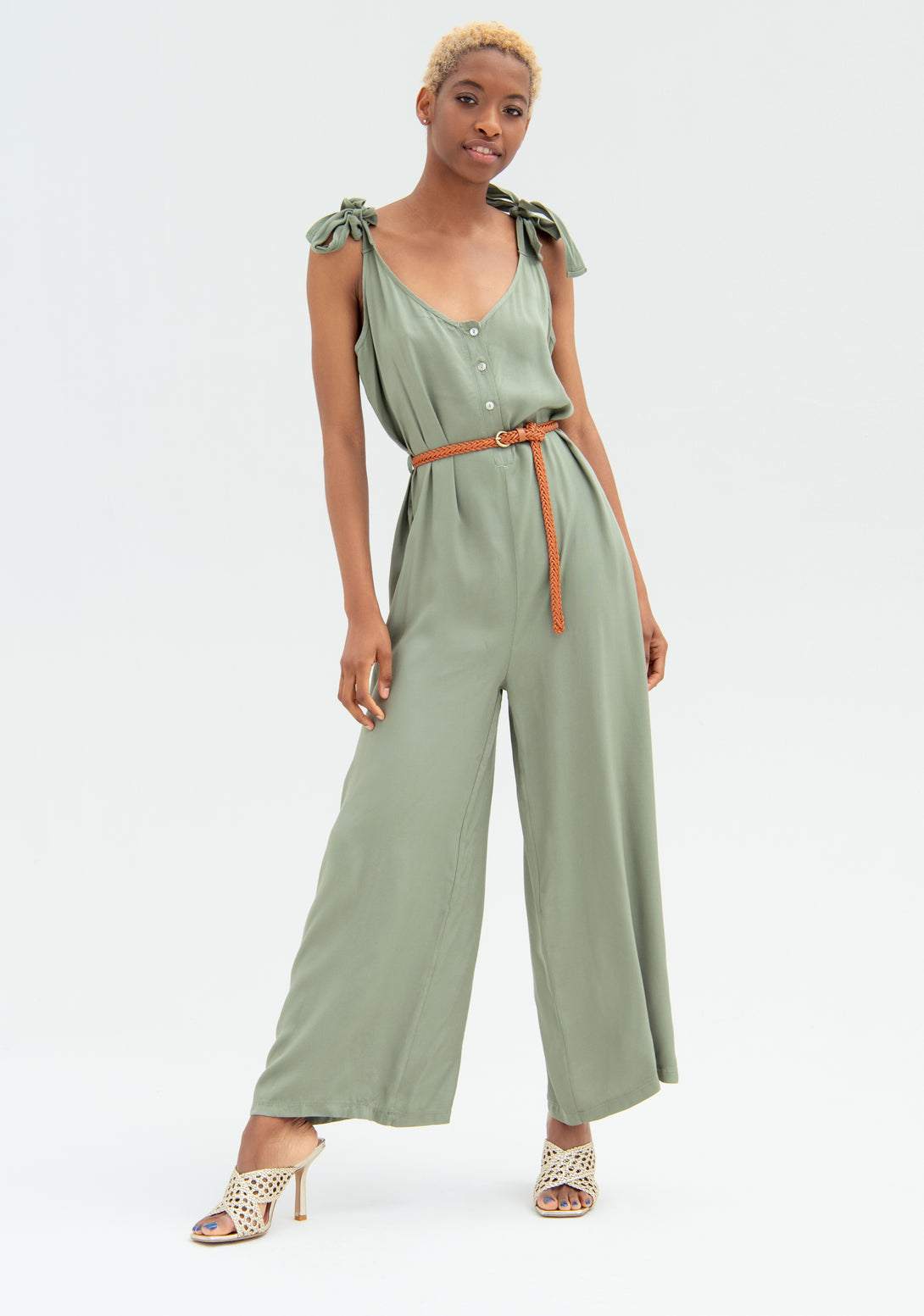 Jumpsuit regular fit with no sleeves Fracomina FR22SO2004W52201-247