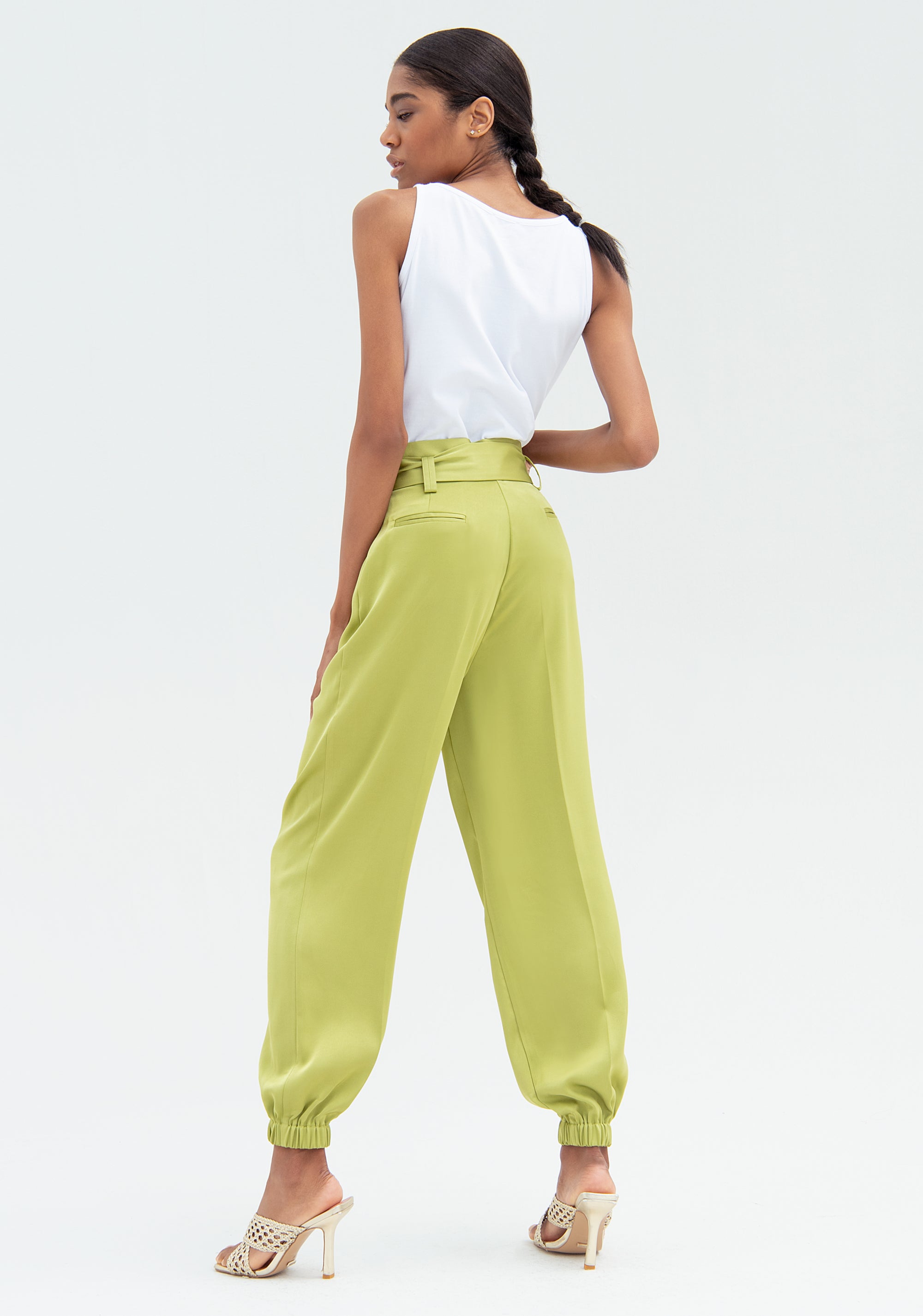 Carrot pant with high waist Fracomina FR22SVD008W41101-152_4