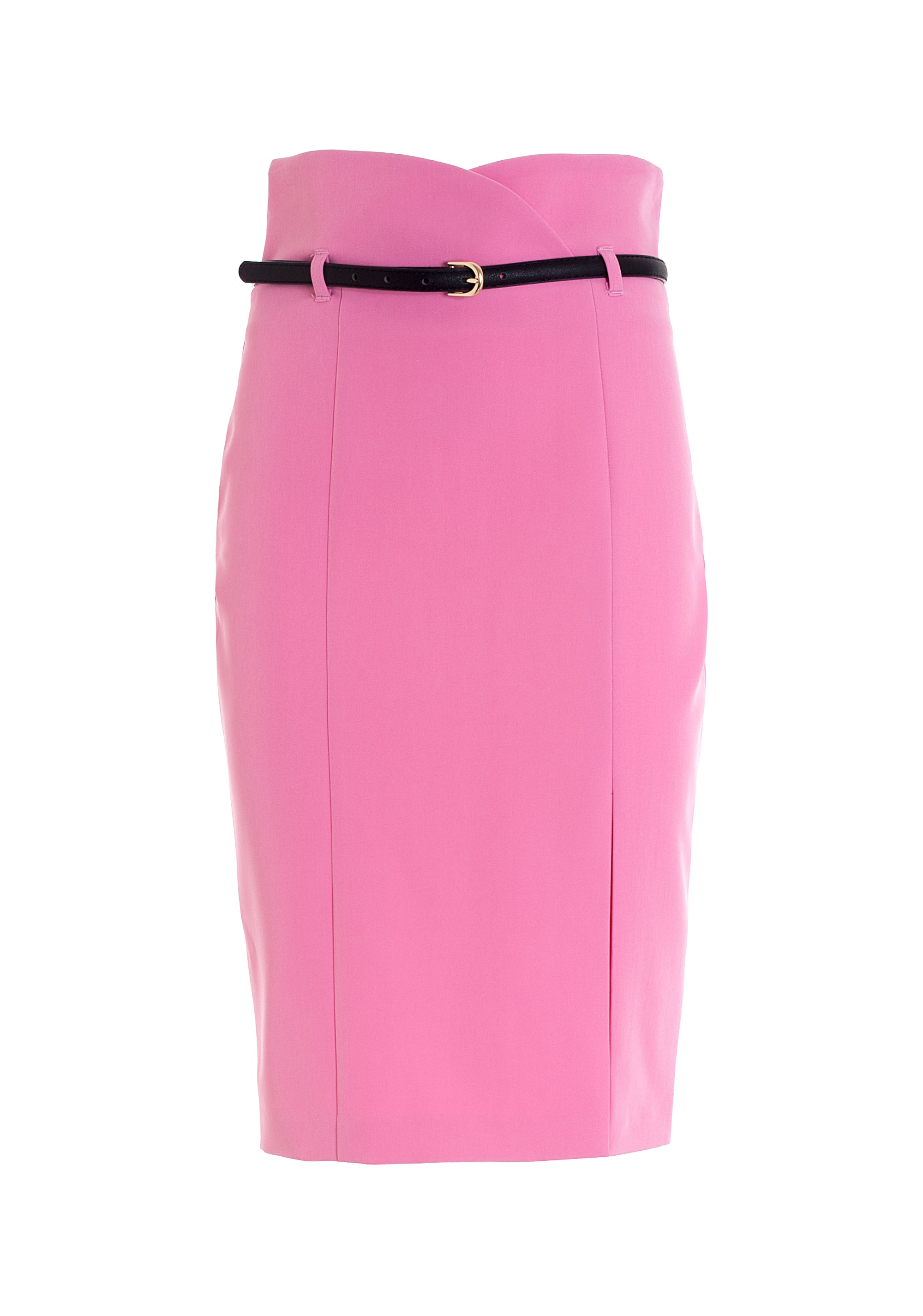 Sheath skirt slim fit middle length made in technical fabric Fracomina FR22WG2001W42901-226_1