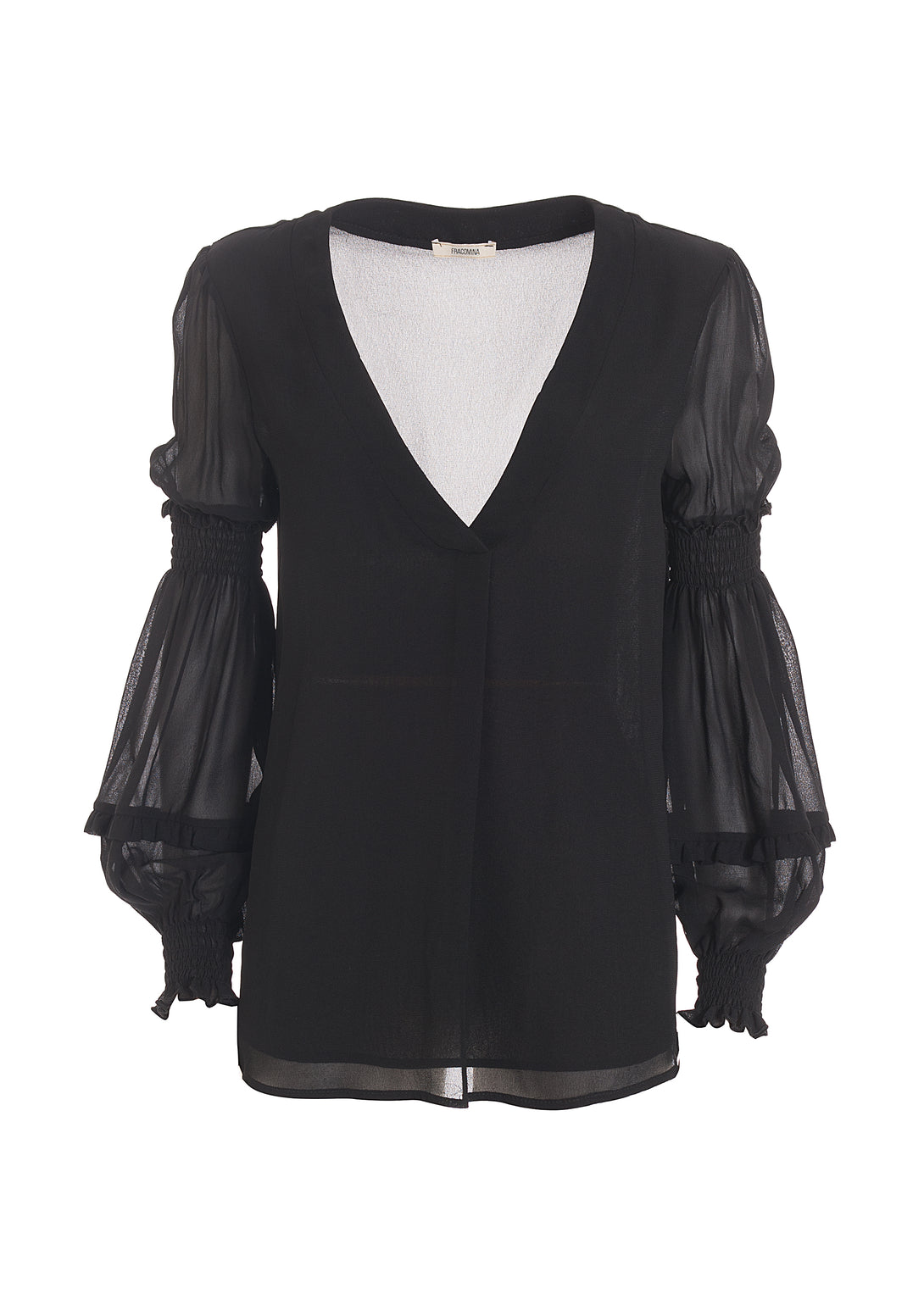 Blouse A-shape made in georgette