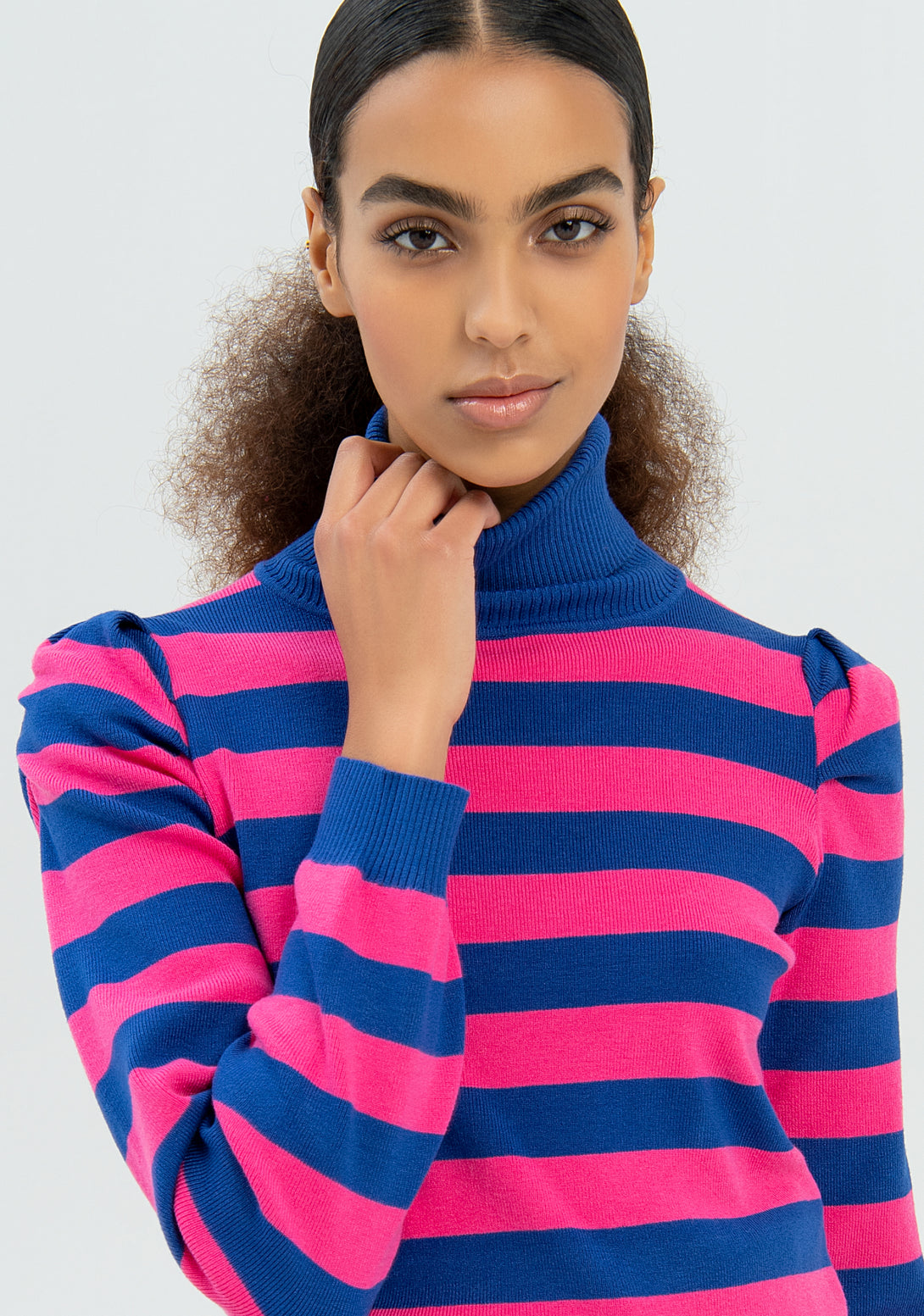 Knitwear regular fit with stripes Fracomina FR22WT7010K459N8-L24-2