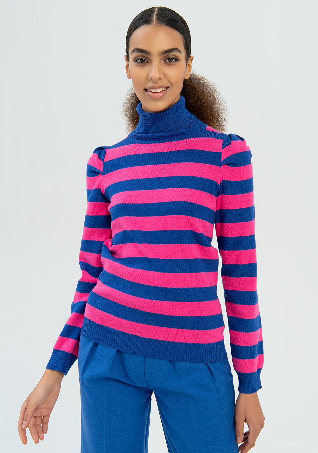 Knitwear regular fit with stripes Fracomina FR22WT7010K459N8-L24