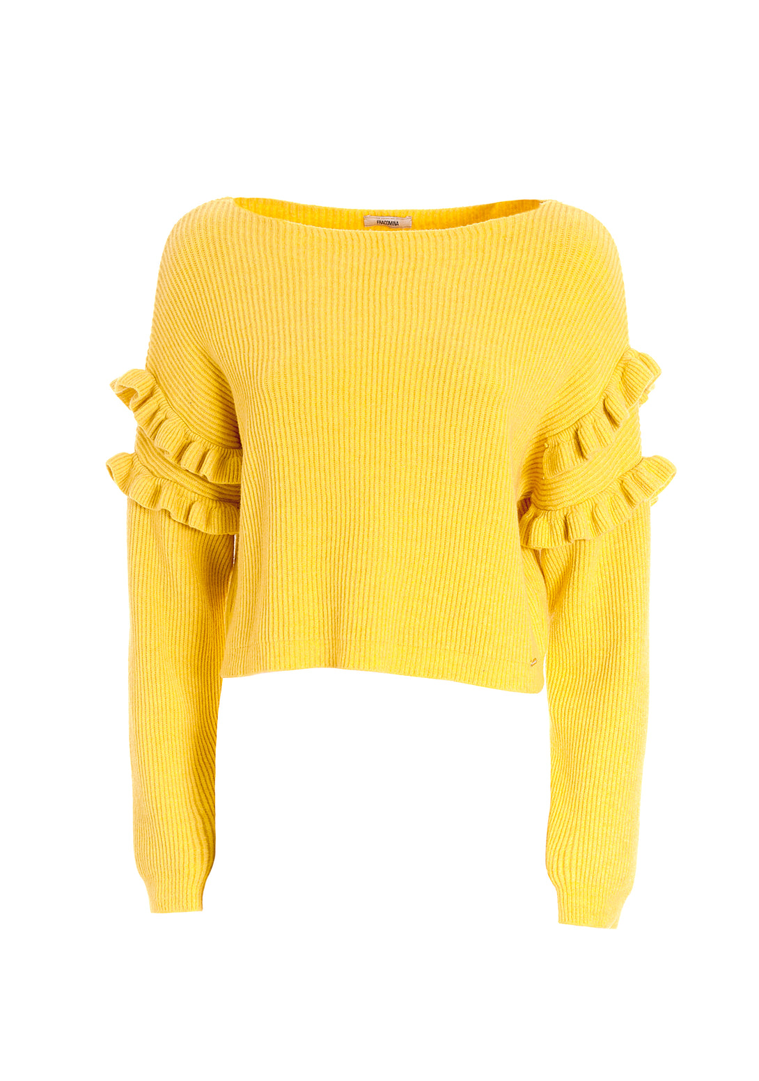Knitwear over fit cropped with ribs Fracomina FR22WT7046K42001-300