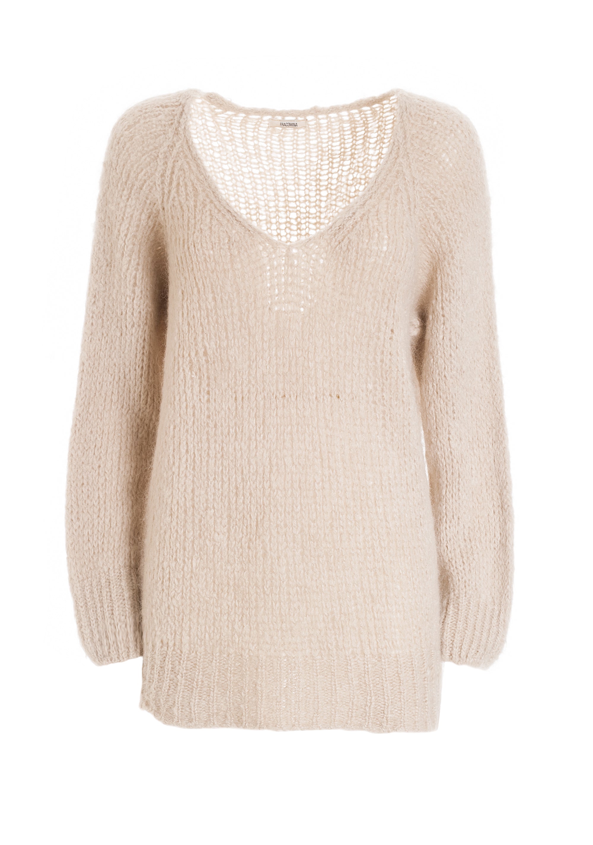 Knitwear wide fit with mohair Fracomina FR22WT7048K495F8-L20_1