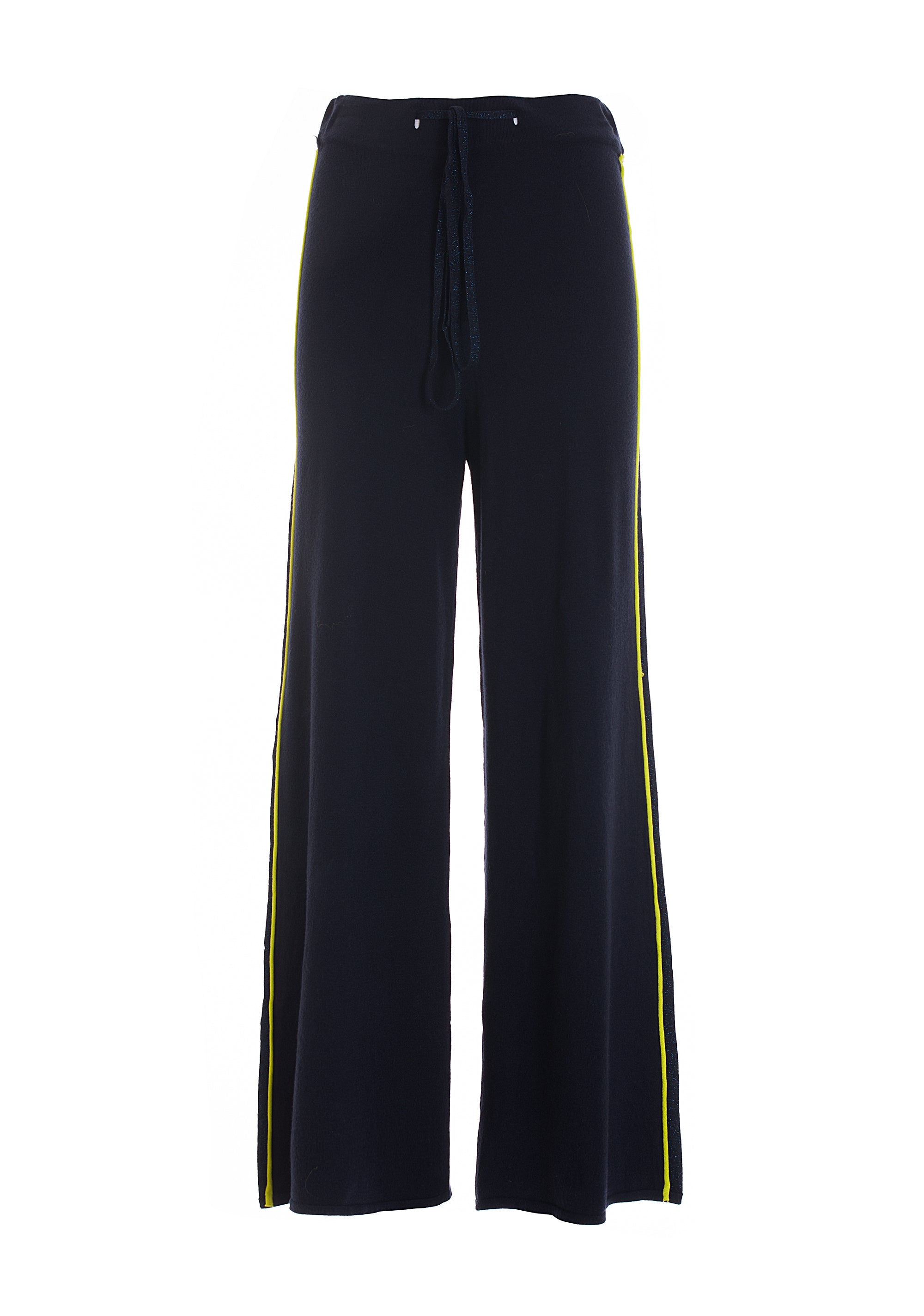 Palazzo pant flare made in fleece Fracomina FR22WV3009K45901-L21_1