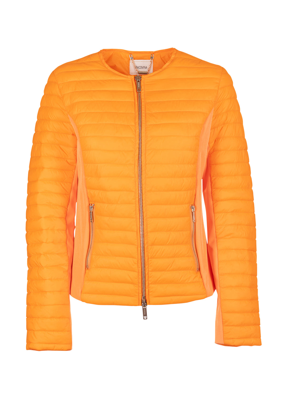 Padded jacket regular fit with contrast fabric details