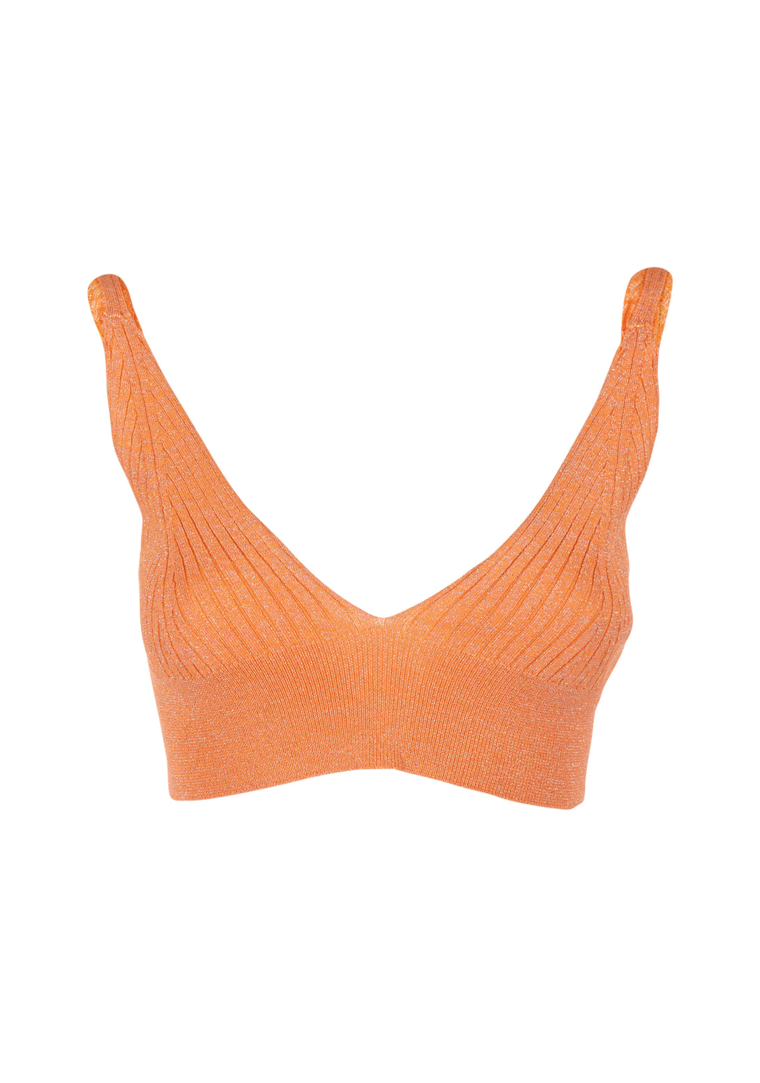 Knitted top slim fit bralette style