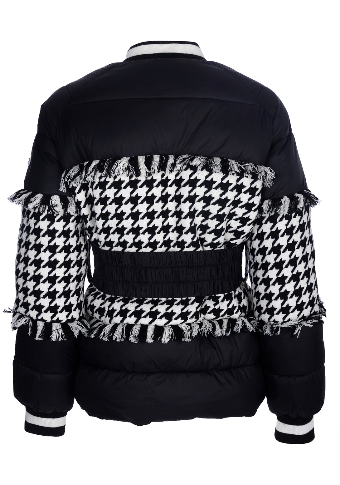 Padded jacket regular fit made with mixed fabric