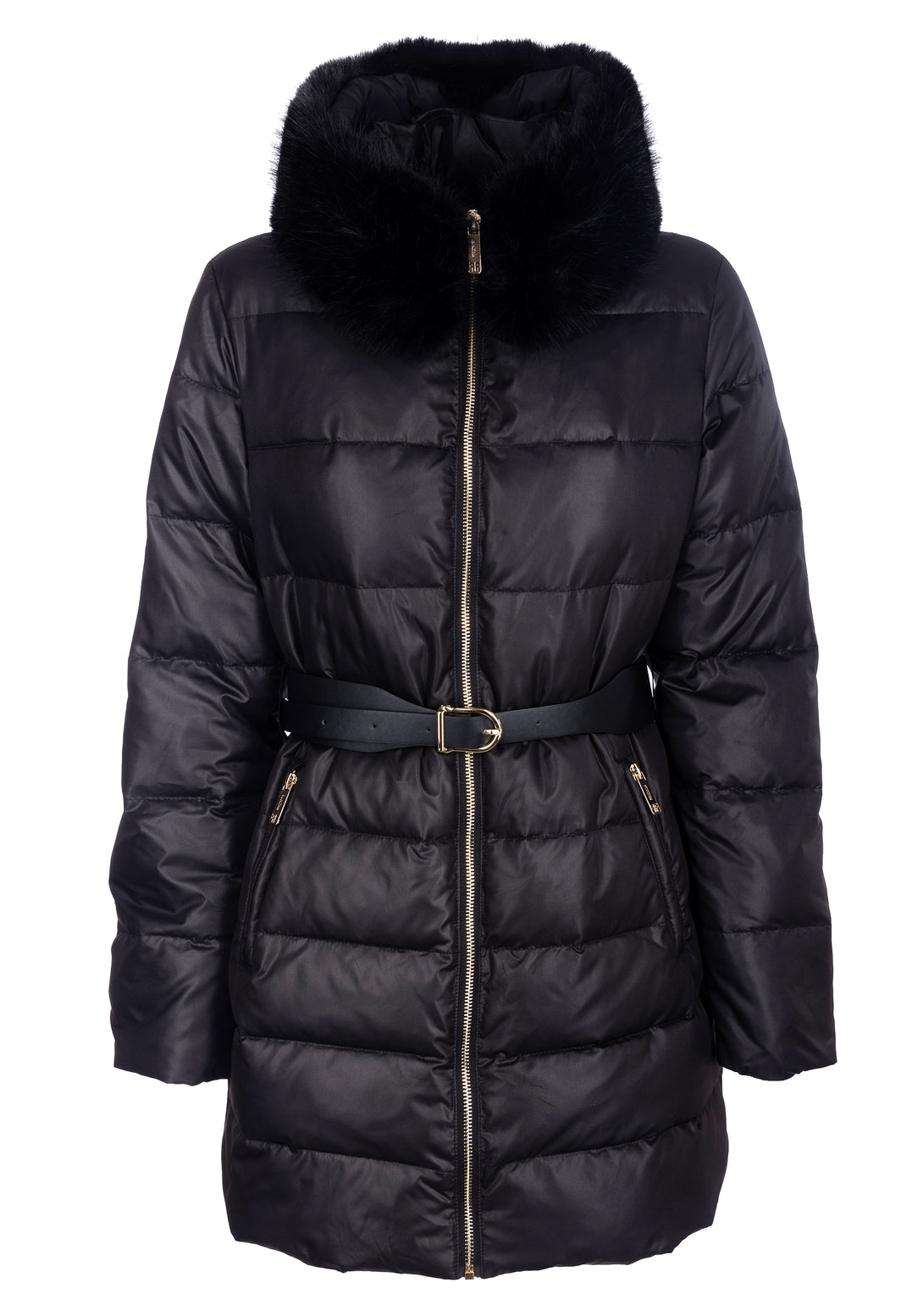 Long padded jacket regular fit Fracomina FS22WC3005O43001