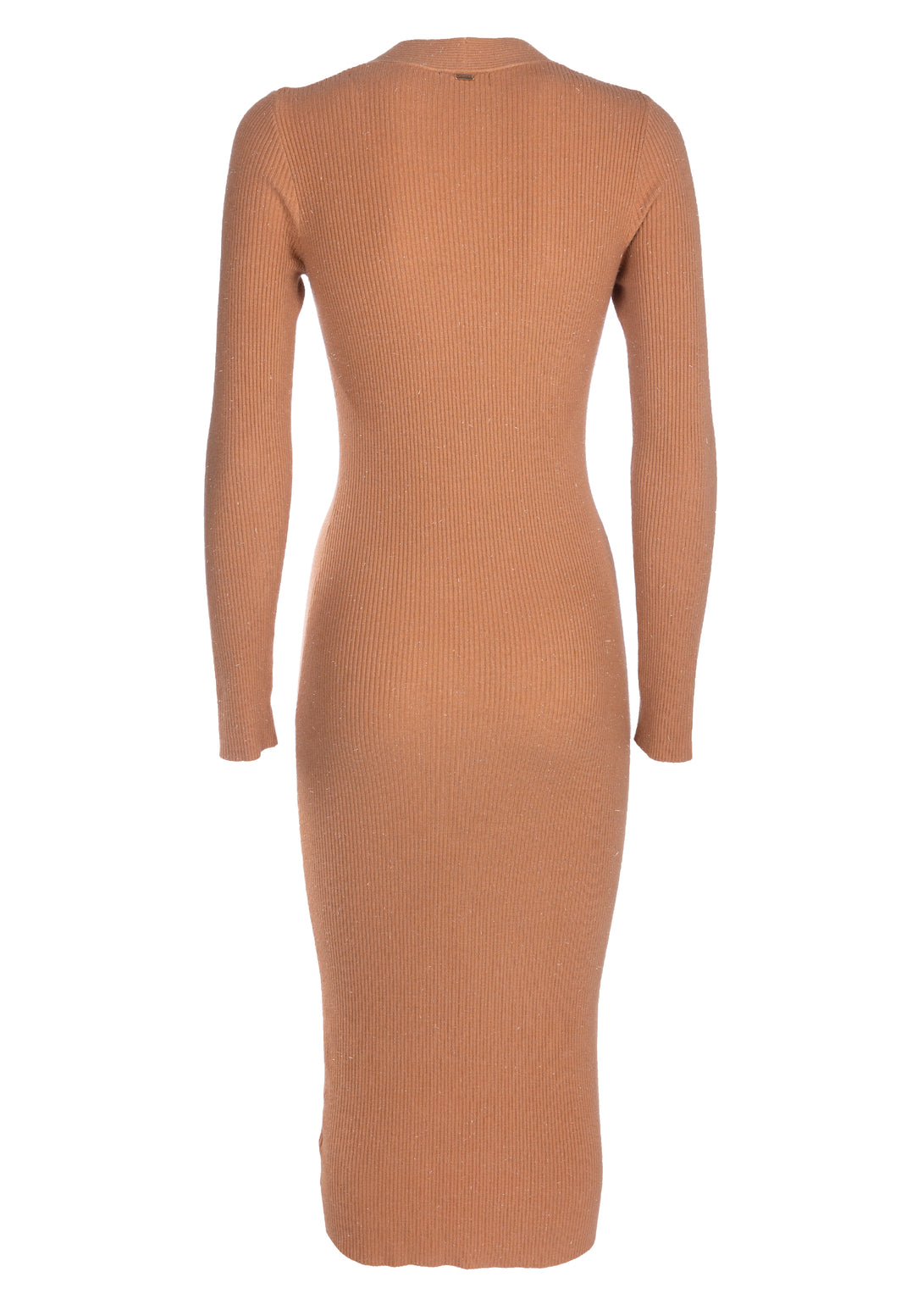 Knitted dress slim fit middle length