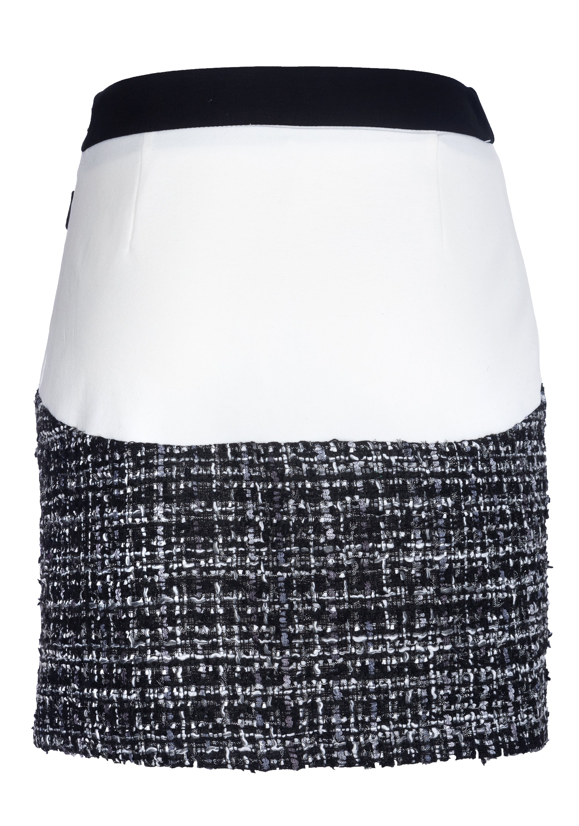 Mini skirt slim fit made in mixed fabrics Fracomina FS22WG1011W59201_2