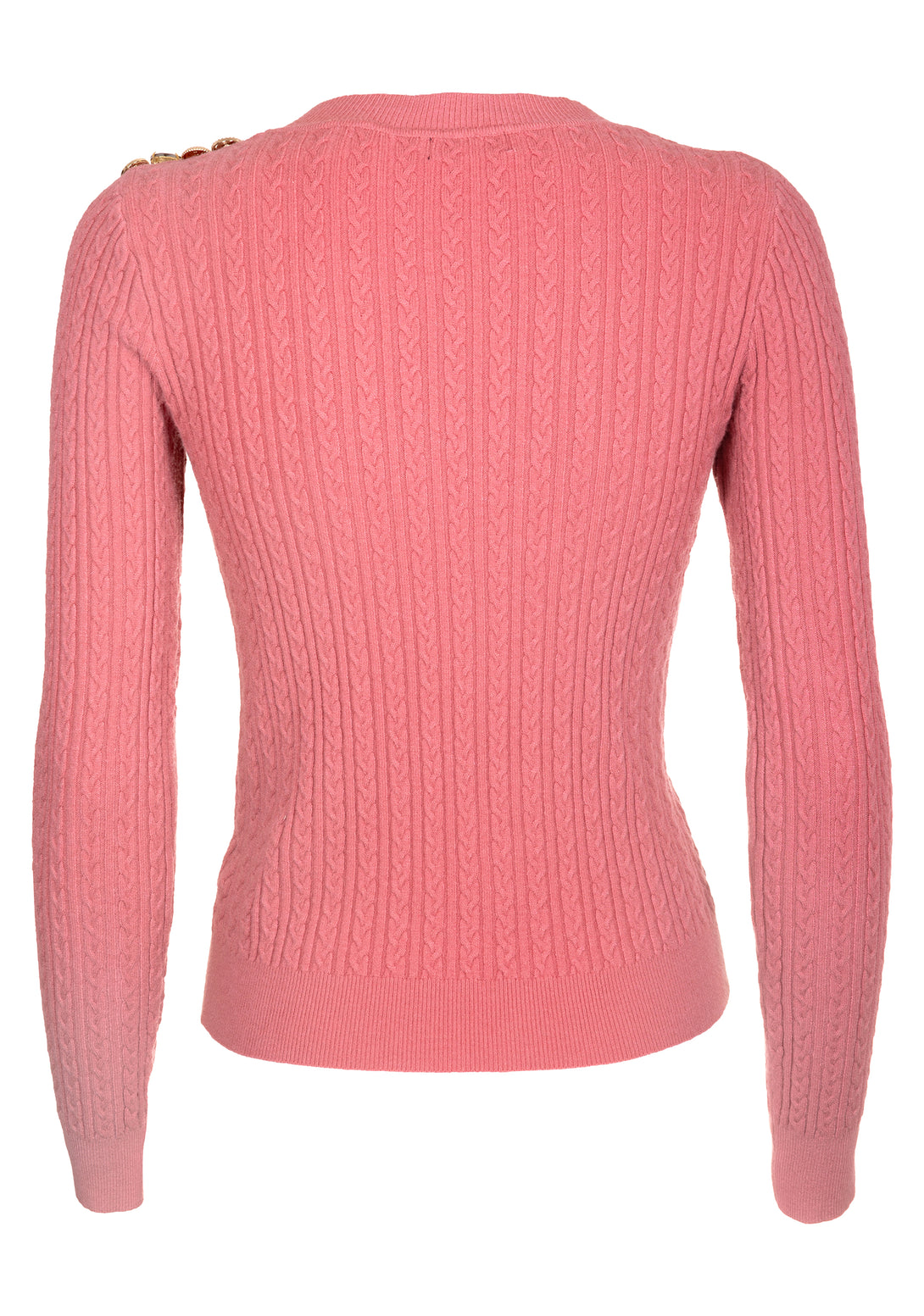 Knitwear slim fit with plaits