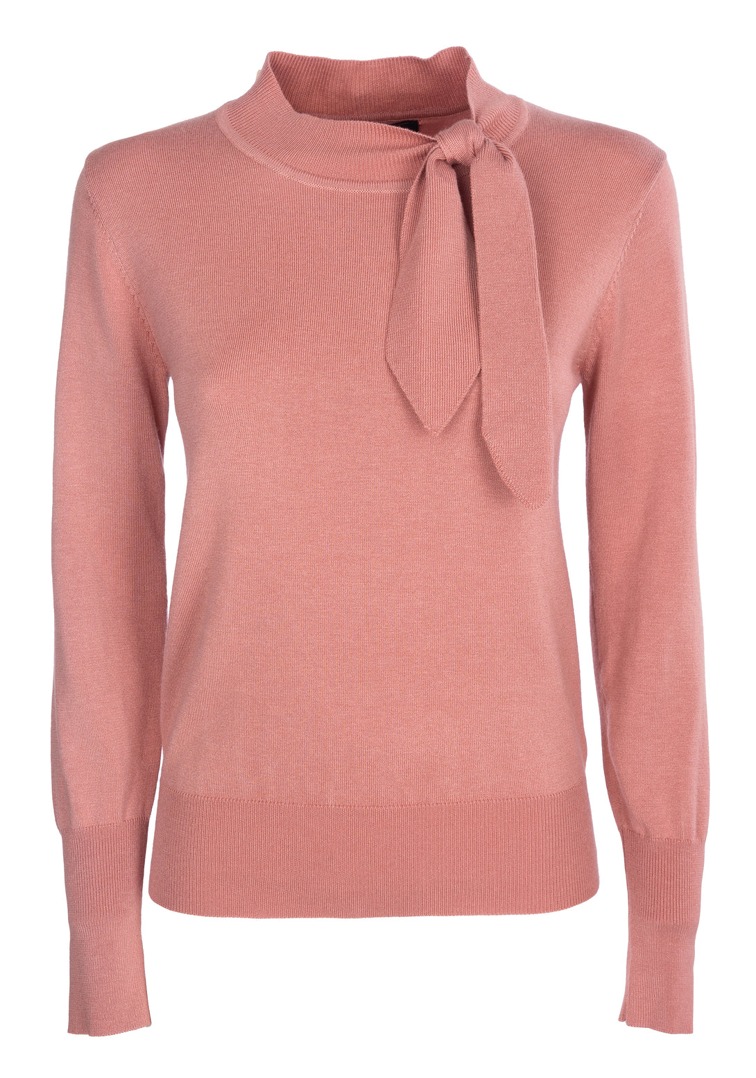 Knitwear regular fit with bow at the round neck Fracomina FS22WT7009K42101