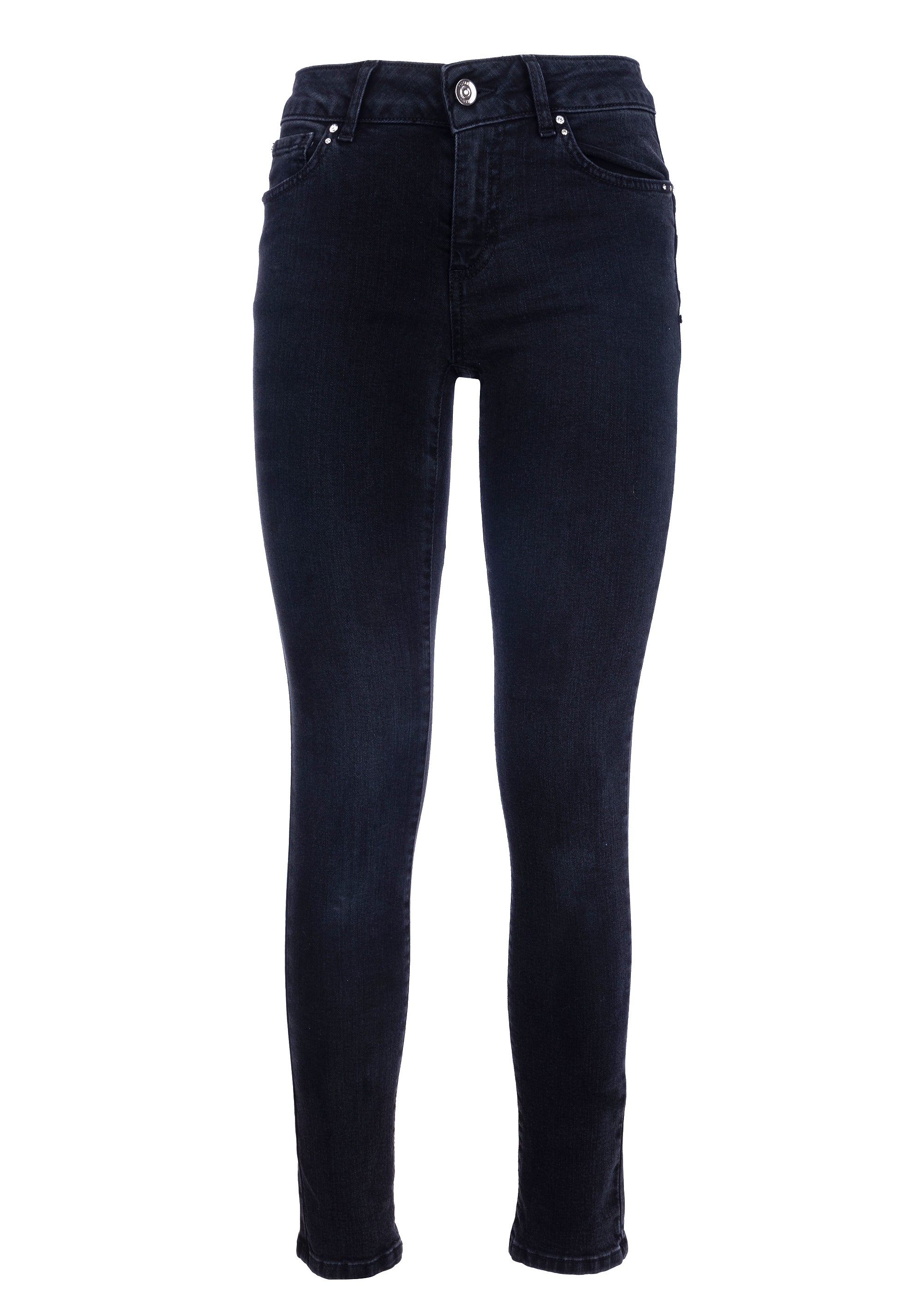 Jeans skinny fit with push-up effect made in color denim with dark wash Fracomina FS22WV1005D40193