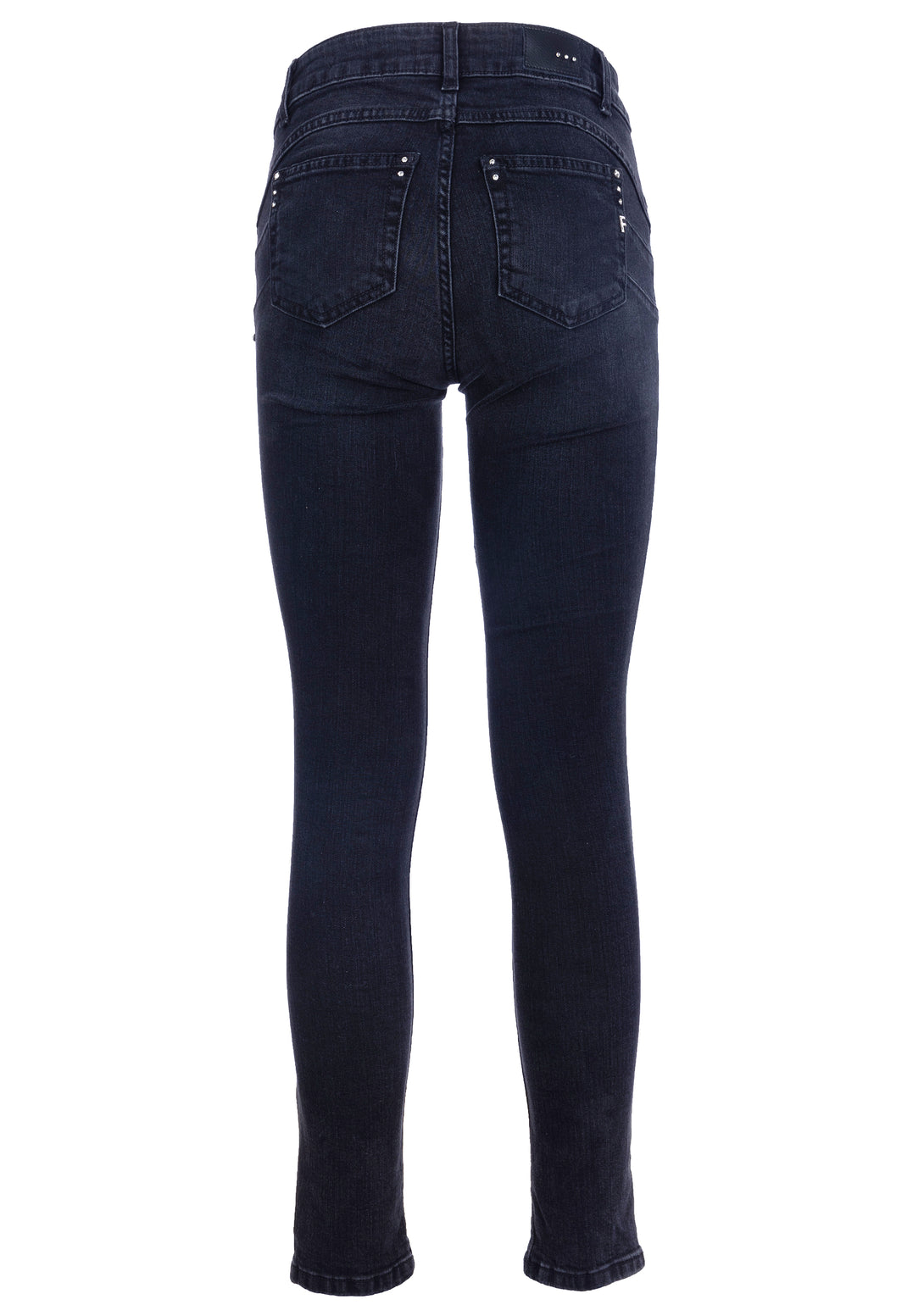 Jeans skinny fit with push-up effect made in color denim with dark wash
