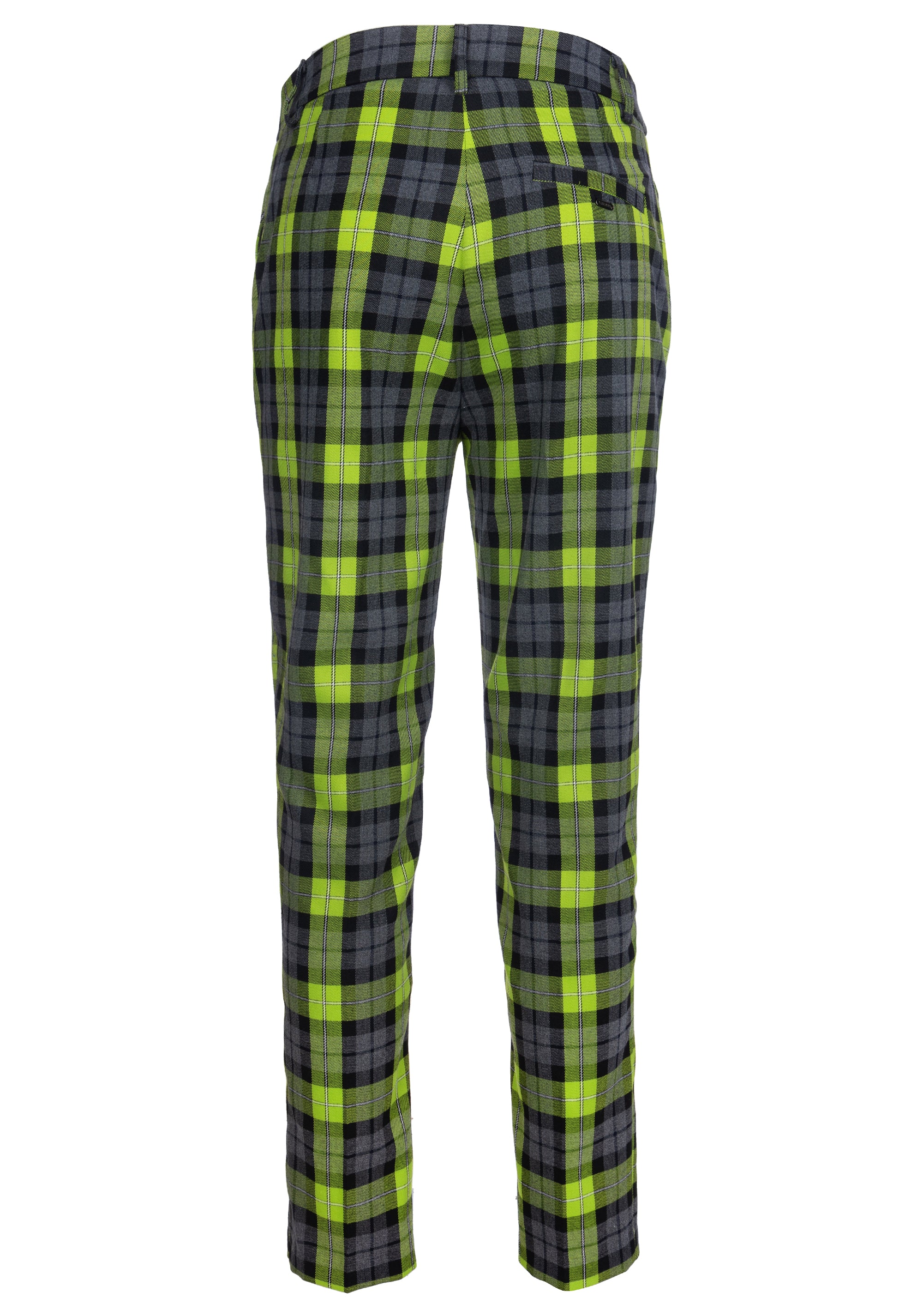 Chinos pant regular fit made in tartan Fracomina FS22WV4001W59095_2