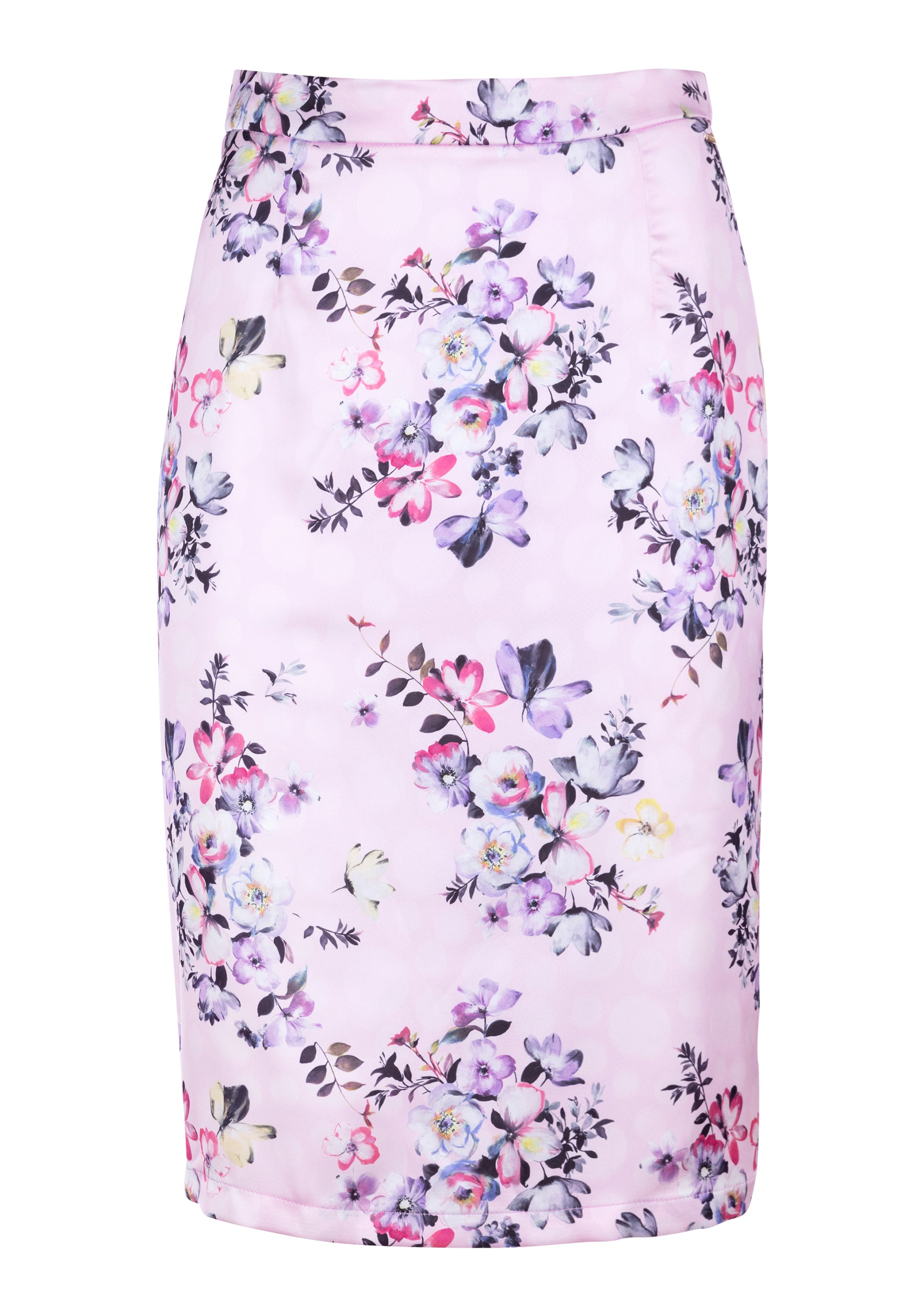 Sheath dress regular fit, middle length, with flowery pattern Fracomina FS23SG1012W470N4-Q79-1_39c6ce06-79ec-433b-a7e6-9baed8401783