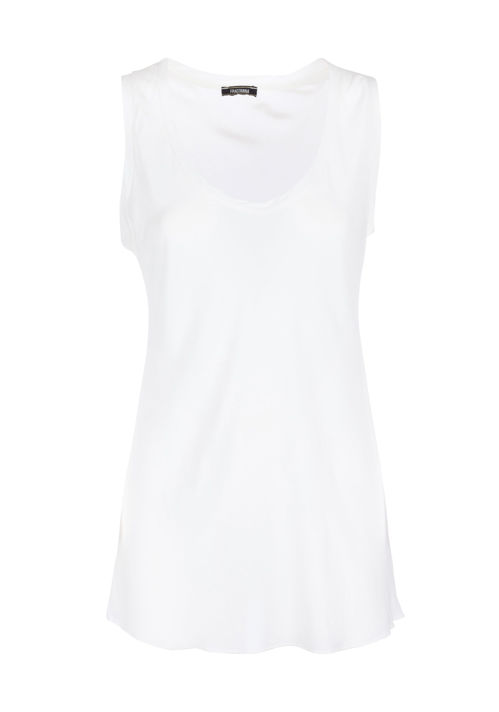 Tank top made in viscose Fracomina FS23ST2012W42201-278-1_96f753ee-4274-489d-80cd-98116b3499a1