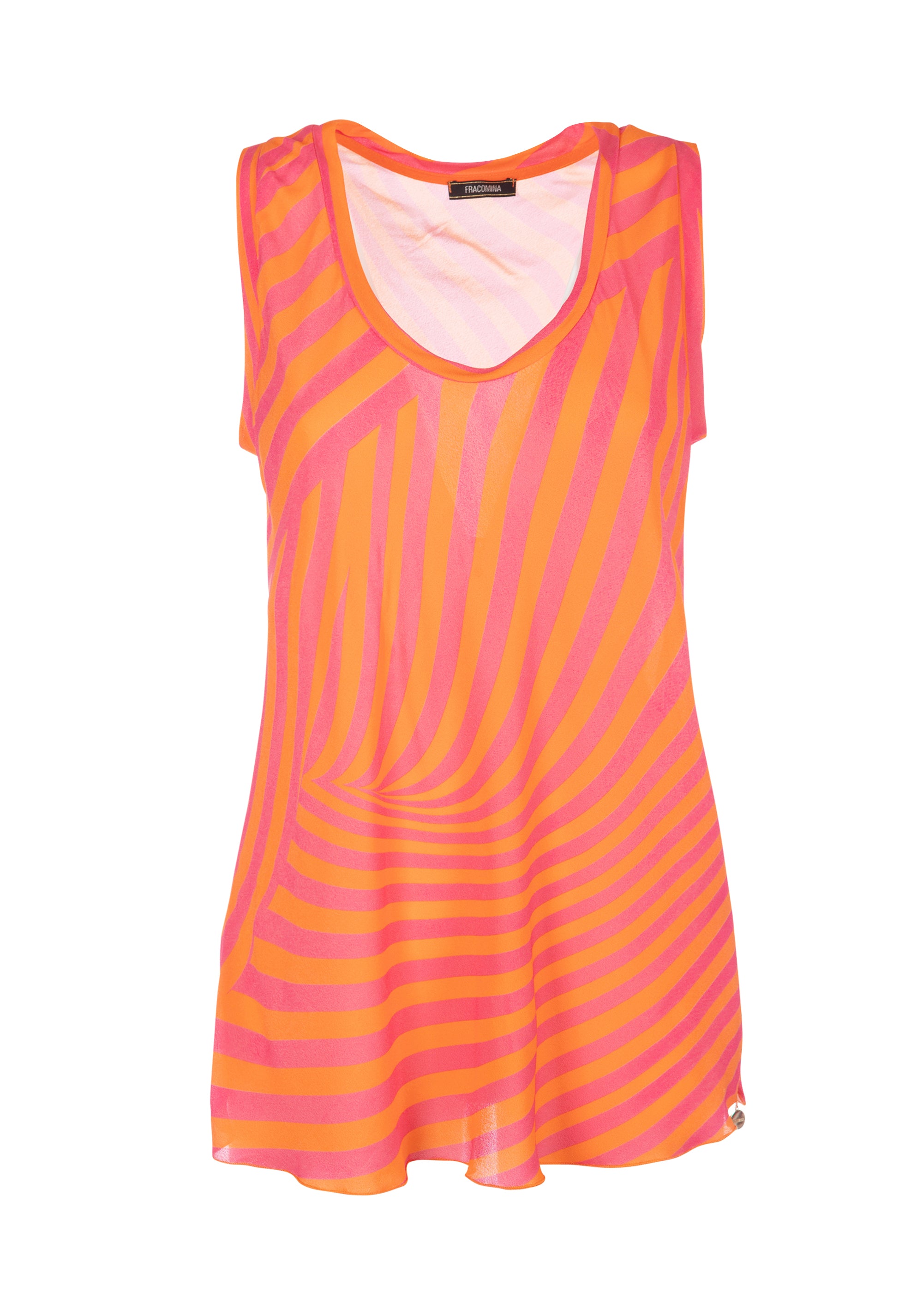 Tank top with stripes Fracomina FS23ST2012W422N4-Q76-1_67b48d51-7cad-4c72-be87-029870975187