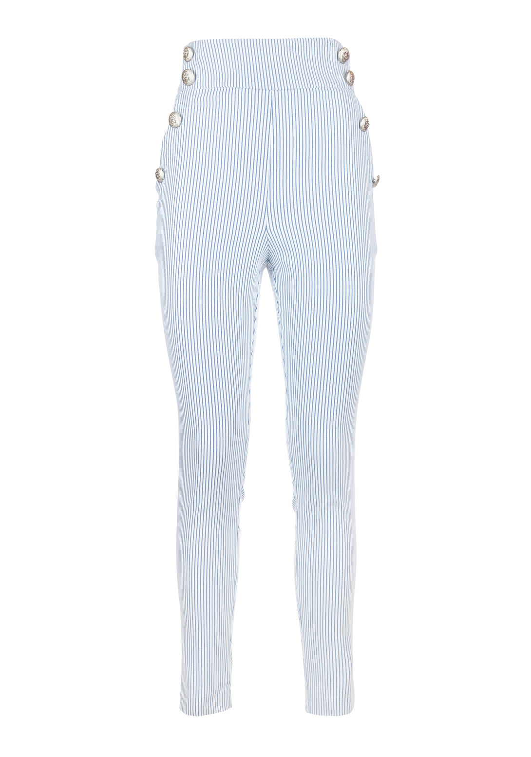 Pant skinny fit with stripes