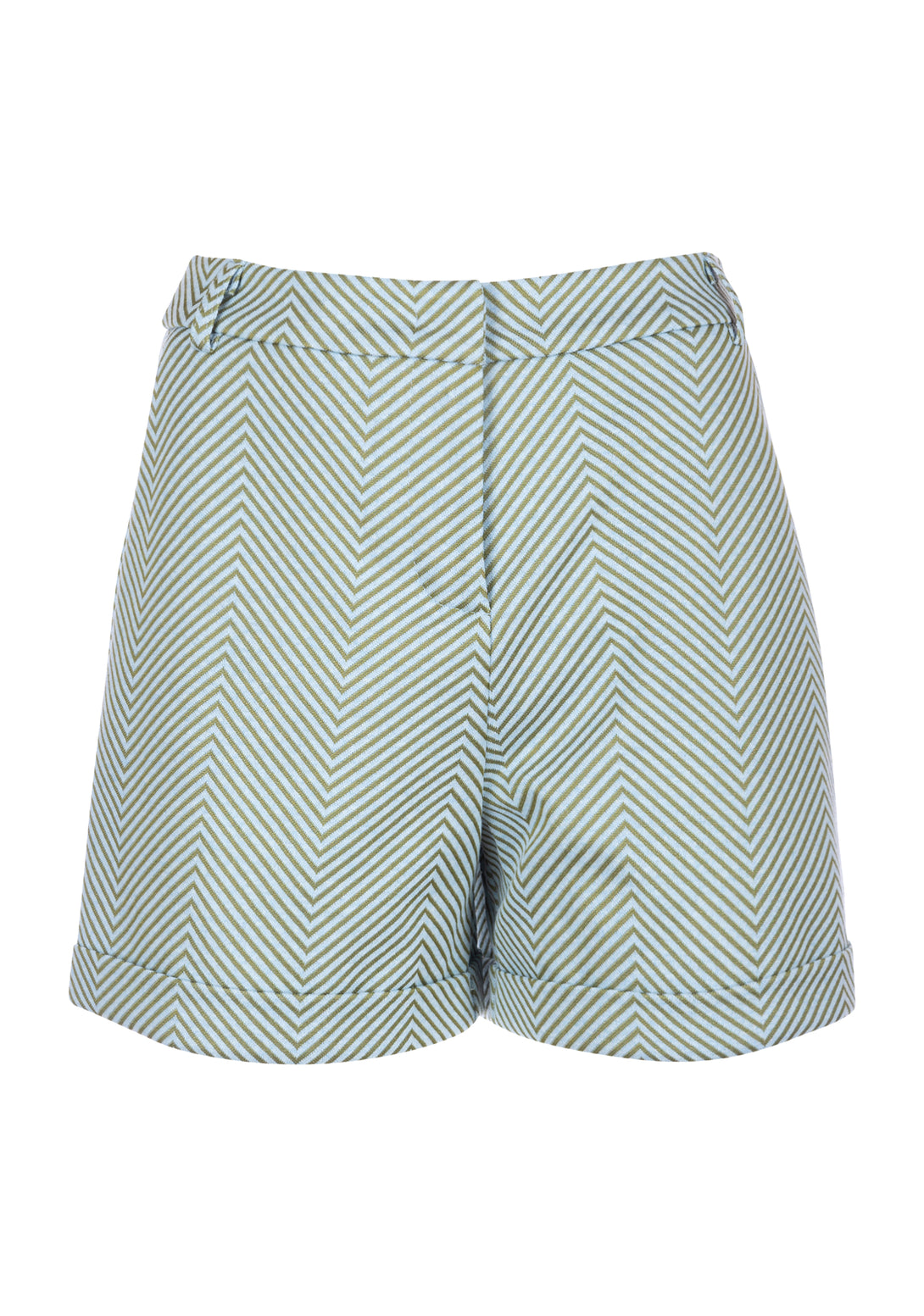 Short pant regular fit with geometric pattern