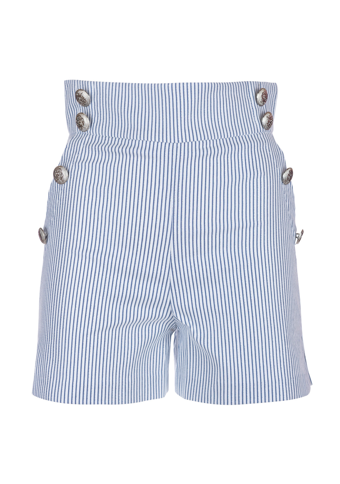 Short pant slim fit with stripes